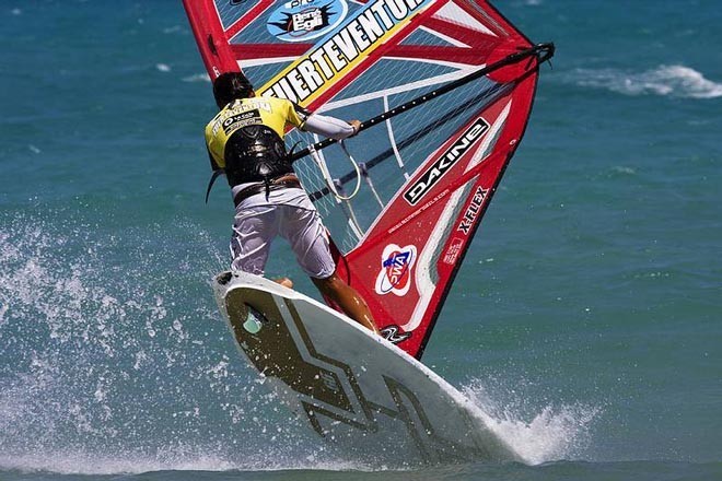 Junko Nagoshi - Fuerteventura PWA Grand Slam – Day Nine ©  John Carter / PWA http://www.pwaworldtour.com